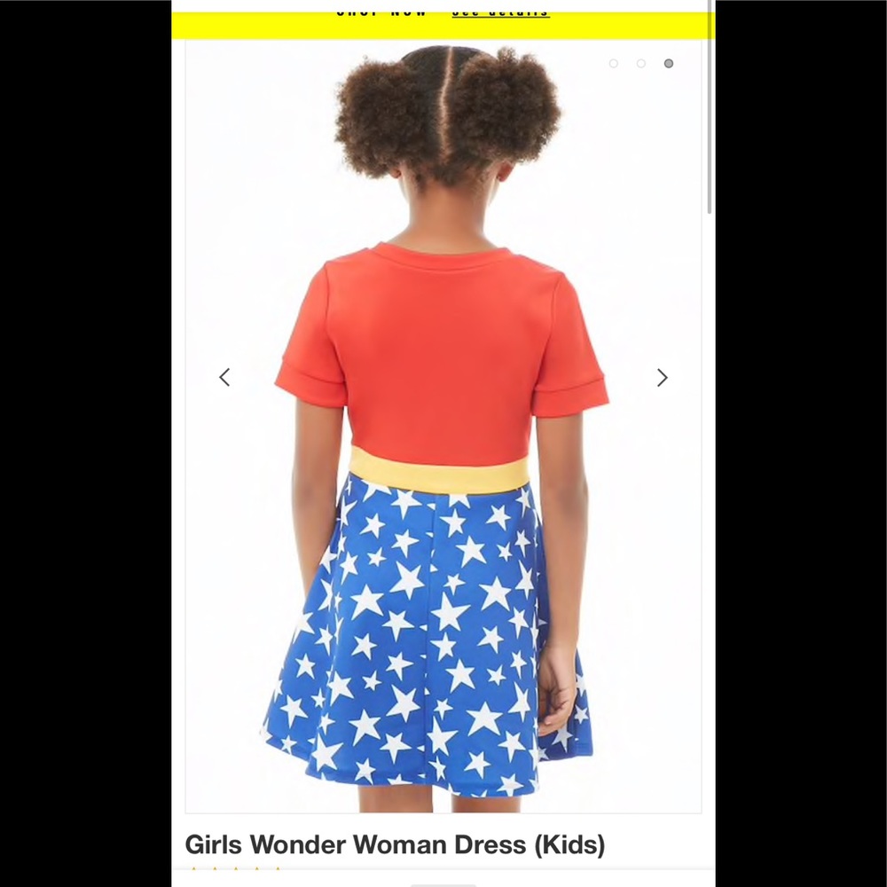 Girls Costume Wonder Women - Picture 4 of 8